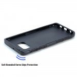 Wholesale Huawei Union Y538 Armor Holster Combo Belt Clip Case (Black)